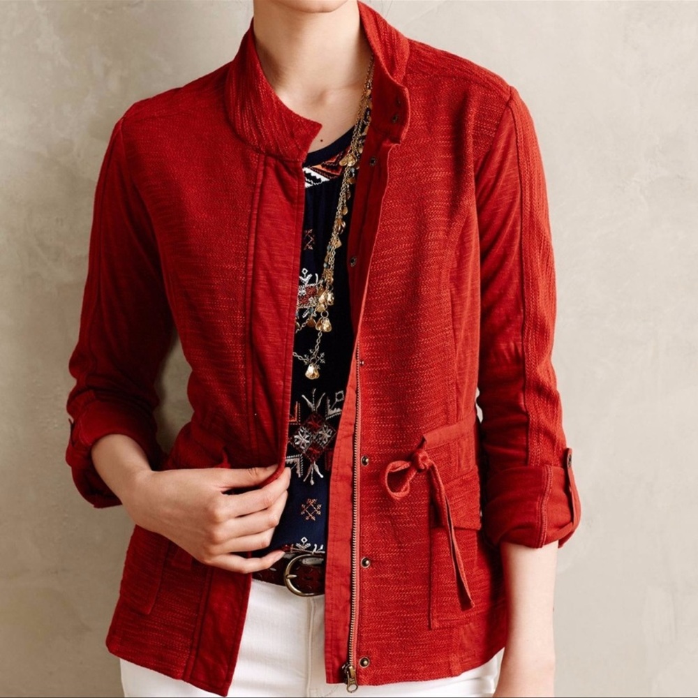 Anthro Saturday Sunday ‘Anorak Cinch Knit’